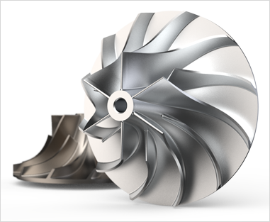 Impellers in air blower