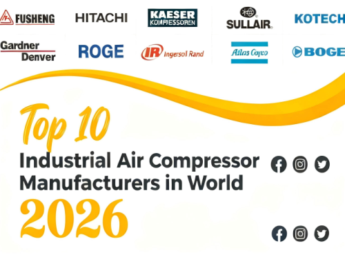 Top 10 Industrial Compressor Manufacturers in World 2026