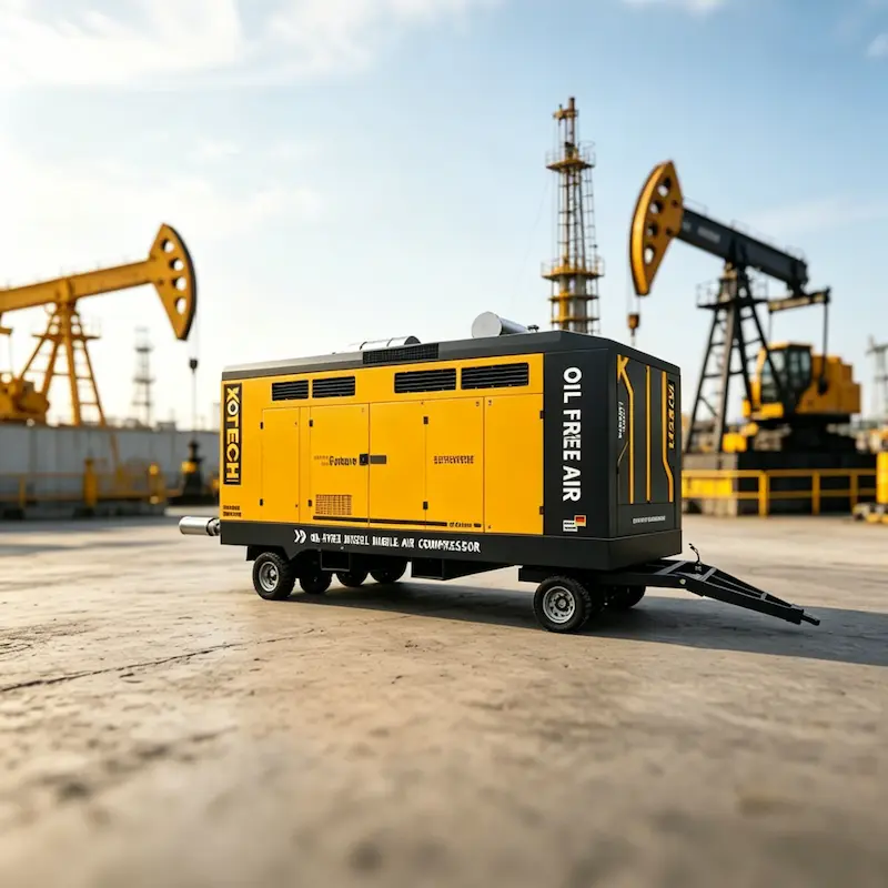 185 CFM Diesel Air Compressor Export